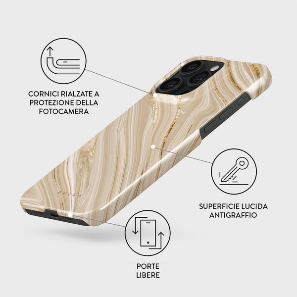 Coque Burga Pour IPhone XS Max - Tuile Bleue Espagnole - Fine Et Légère