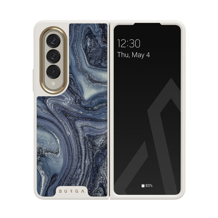 Navy Trench - Samsung Galaxy Z Fold 4 Cover