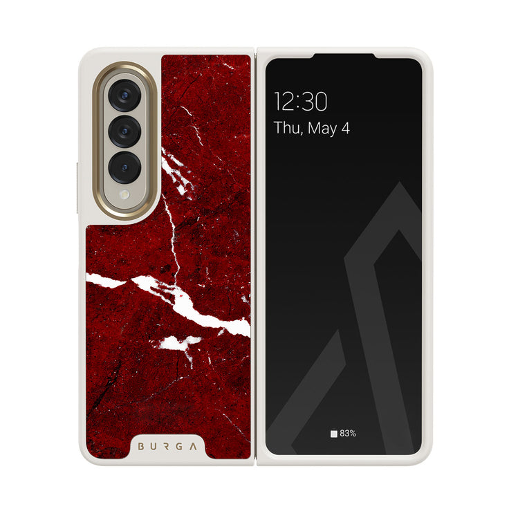 Iconic Red Ruby - Samsung Galaxy Z Fold 4 Cover