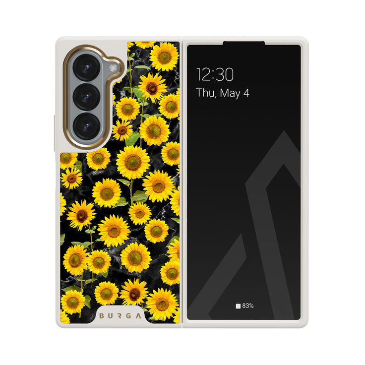 Sunflower Glimmer - Samsung Galaxy Z Fold 6 Cover