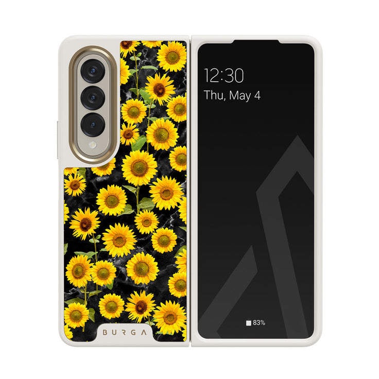 Sunflower Glimmer - Samsung Galaxy Z Fold 4 Cover