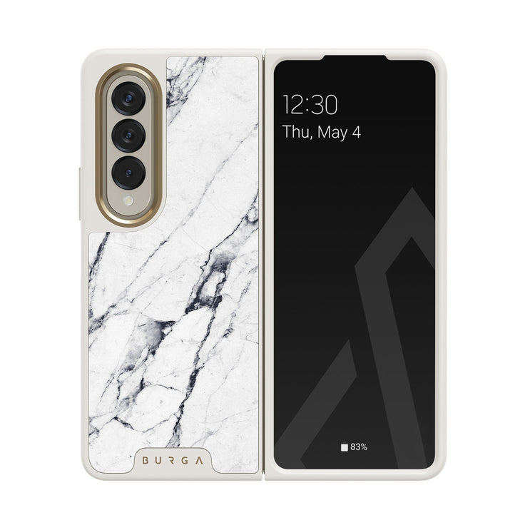 Satin White - Samsung Galaxy Z Fold 4 Cover