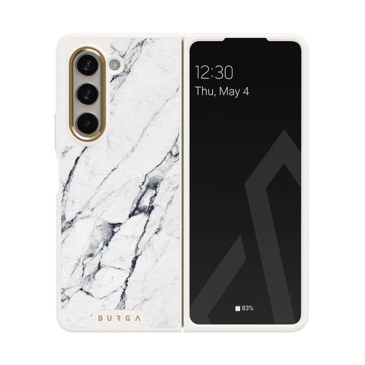 Satin White - Samsung Galaxy Z Fold 5 Cover