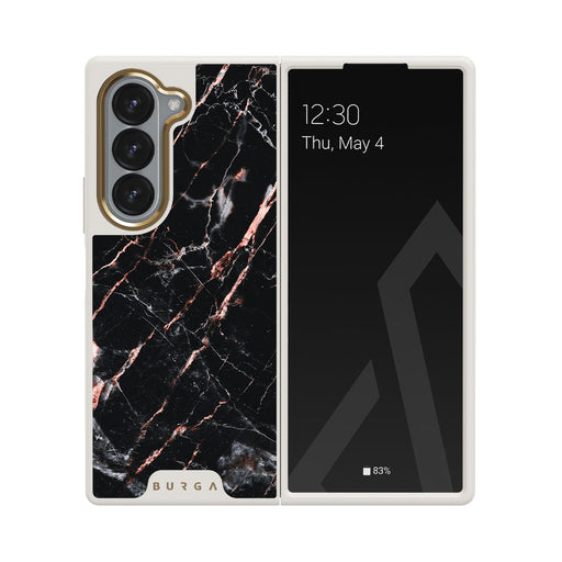 Rose Gold Marble - Samsung Galaxy Z Fold 6 Cover