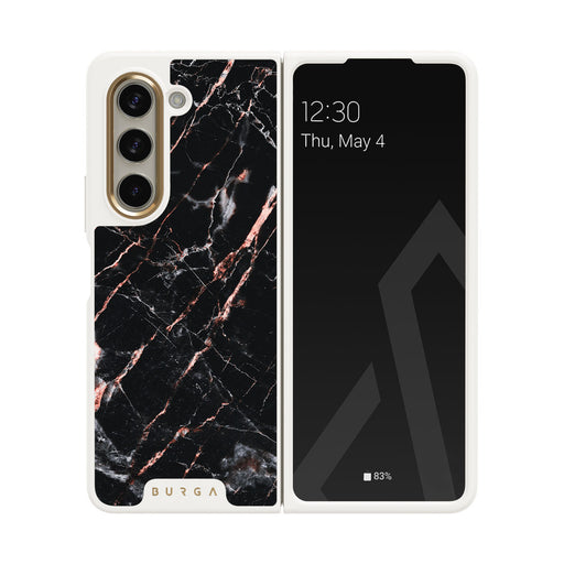 Rose Gold Marble - Samsung Galaxy Z Fold 5 Cover