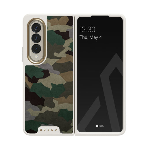 Tropical Green Camo - Samsung Galaxy Z Fold 4 Cover
