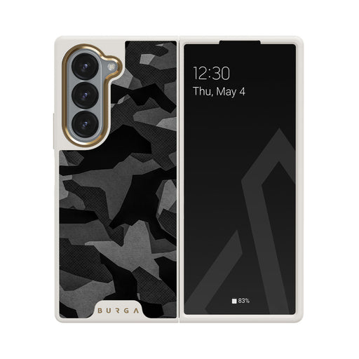 Night Black Camouflage - Samsung Galaxy Z Fold 6 Cover