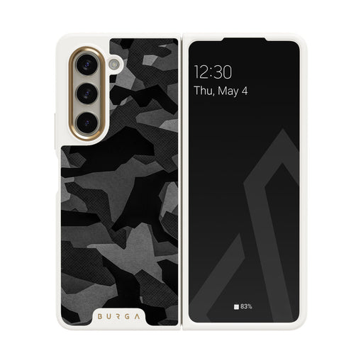 Night Black Camouflage - Samsung Galaxy Z Fold 5 Cover