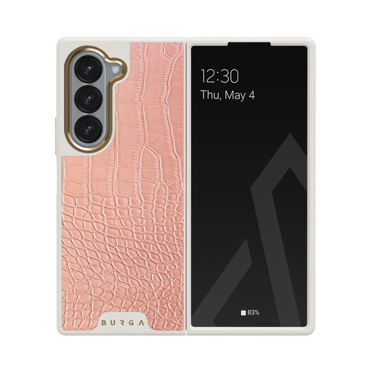Pink Croco - Samsung Galaxy Z Fold 6 Cover