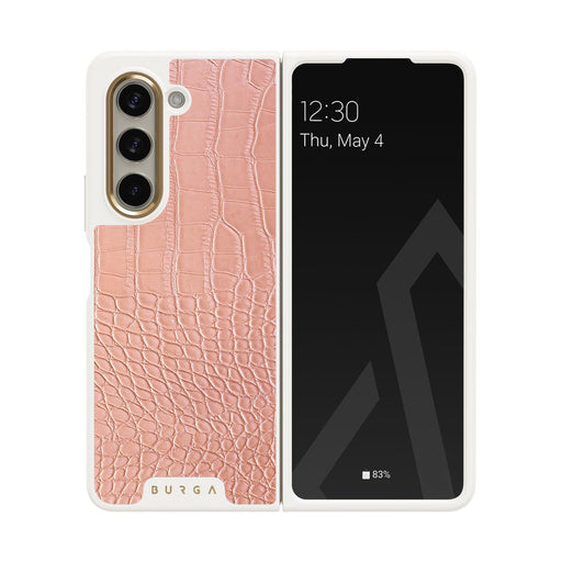 Pink Croco - Samsung Galaxy Z Fold 5 Cover