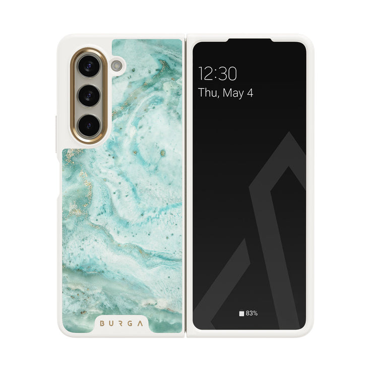 Uluwatu Waves - Samsung Galaxy Z Fold 5 Cover