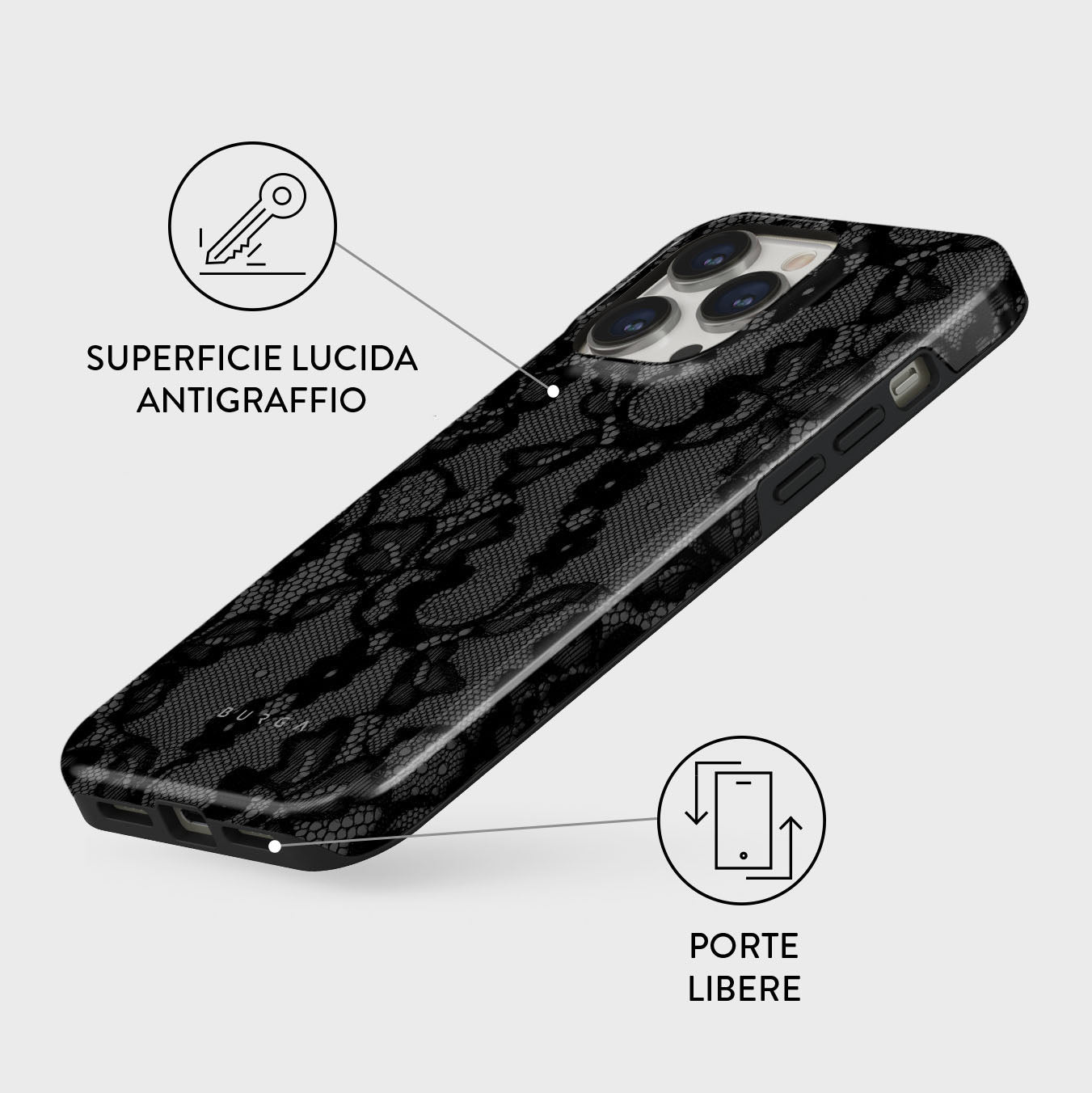 Magnetic - iPhone 14 Pro Cover | BURGA